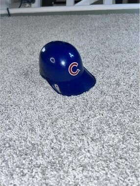 Chicago Cubs Mini Baseball Helmet Coin Bank